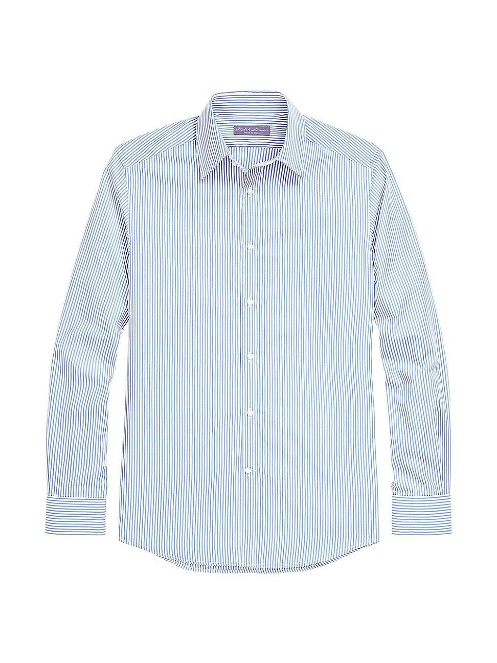 Mens Philip NK Striped Cotton Long-Sleeve Shirt Product Image