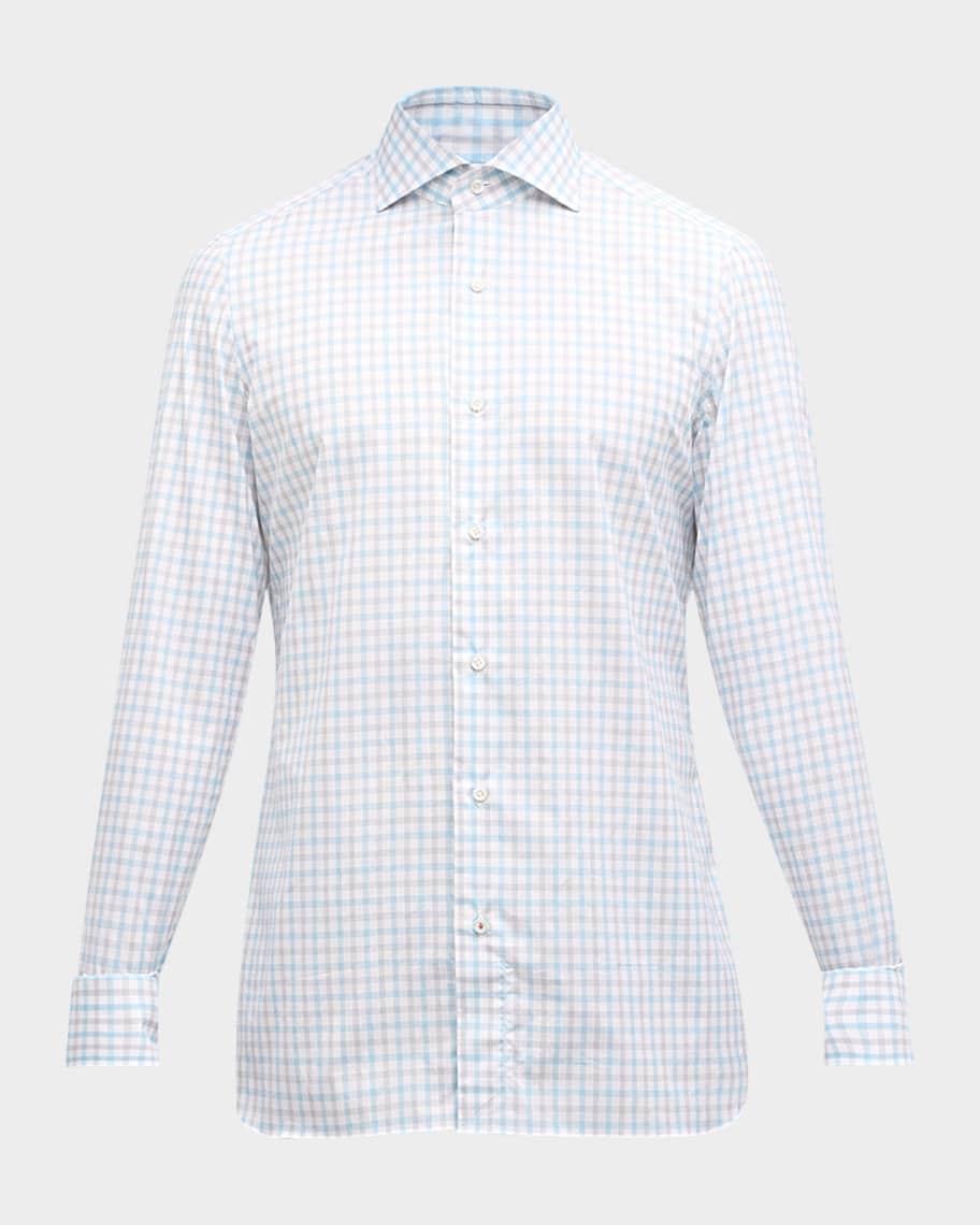 Men's Check Sport Shirt Product Image