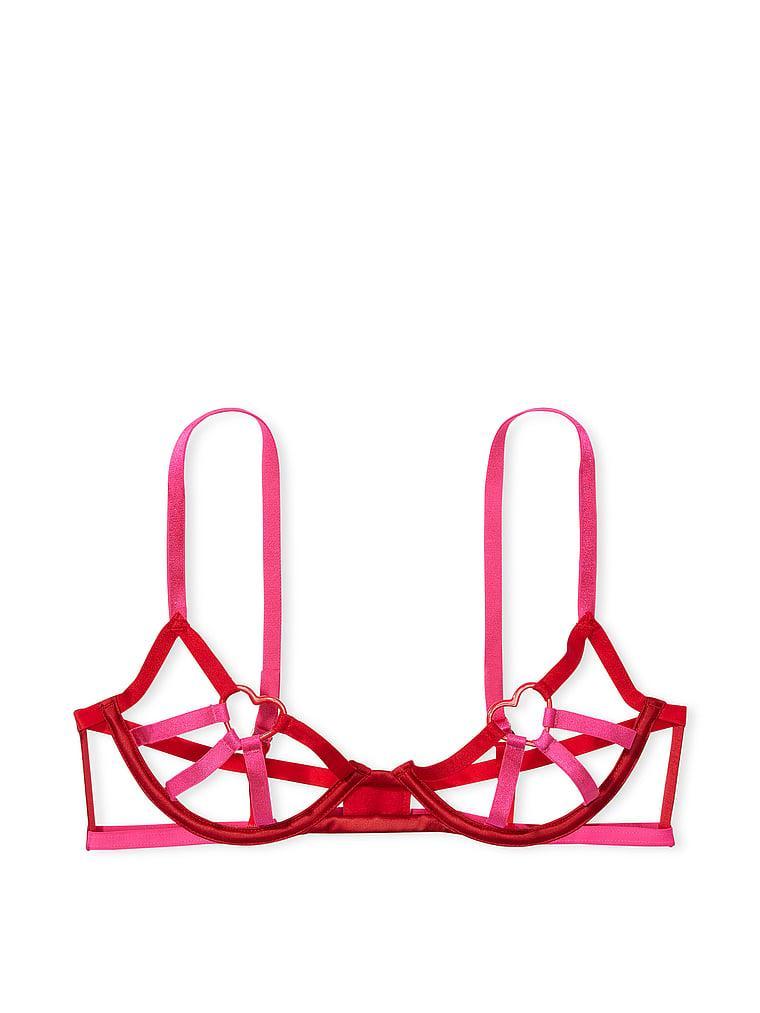 Heartware Open-Cup Strappy Demi Bra Product Image