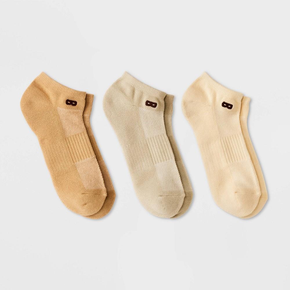 Pair of Thieves Mens Neutral Low Cut Socks - Taupe 6-12 Product Image