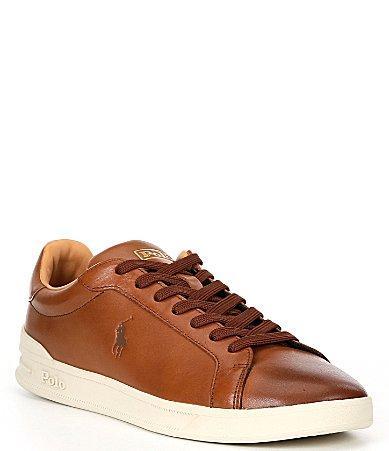 Polo Ralph Lauren Mens Heritage Court Ii Leather Sneaker Product Image