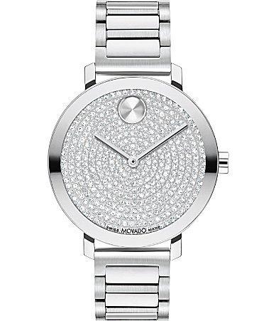 Movado Bold Evolution 2.0 Crystal Bracelet Watch, 34mm Product Image