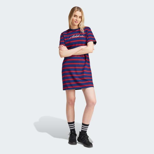 Stripe Pack Graphic Tee Dress Product Image