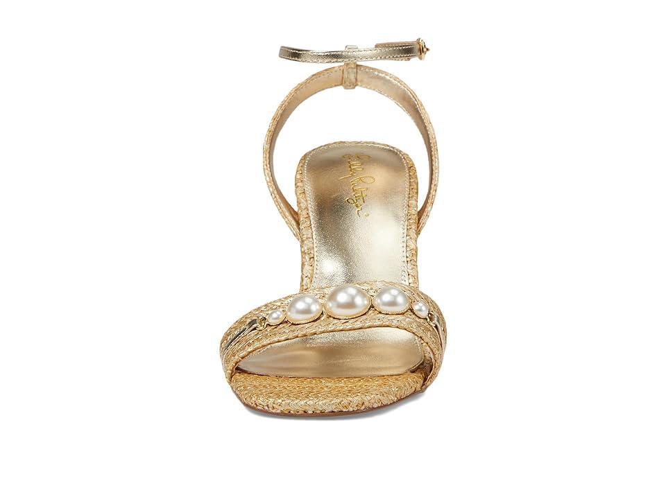 Lilly Pulitzer May Sandal Metallic) Women's Sandals Product Image