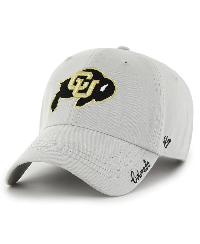 Womens 47 Gray Colorado Buffaloes Miata Clean Up Adjustable Hat Product Image