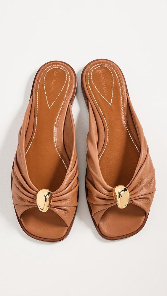 Zimmermann Gleam Slides | Shopbop Product Image