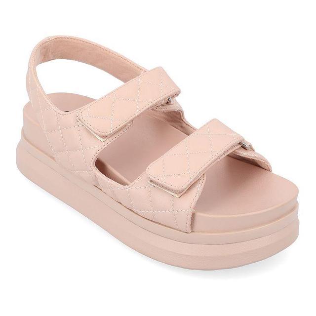 Journee Collection Debby Womens Platform Sandals Product Image