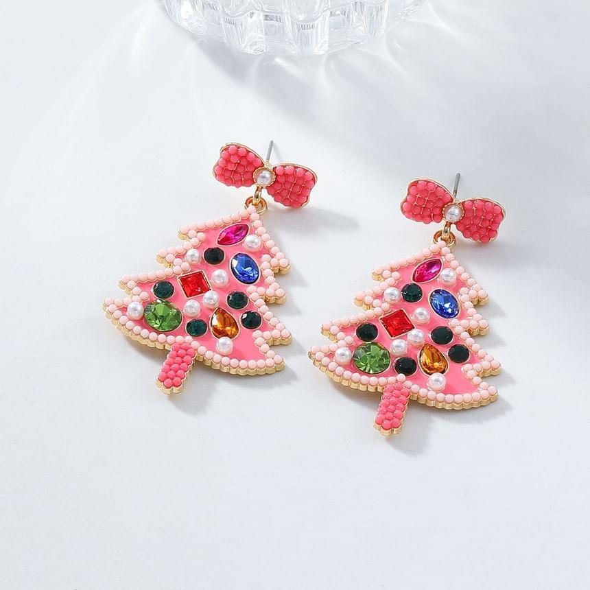 Christmas Tree Dangle Earring Product Image