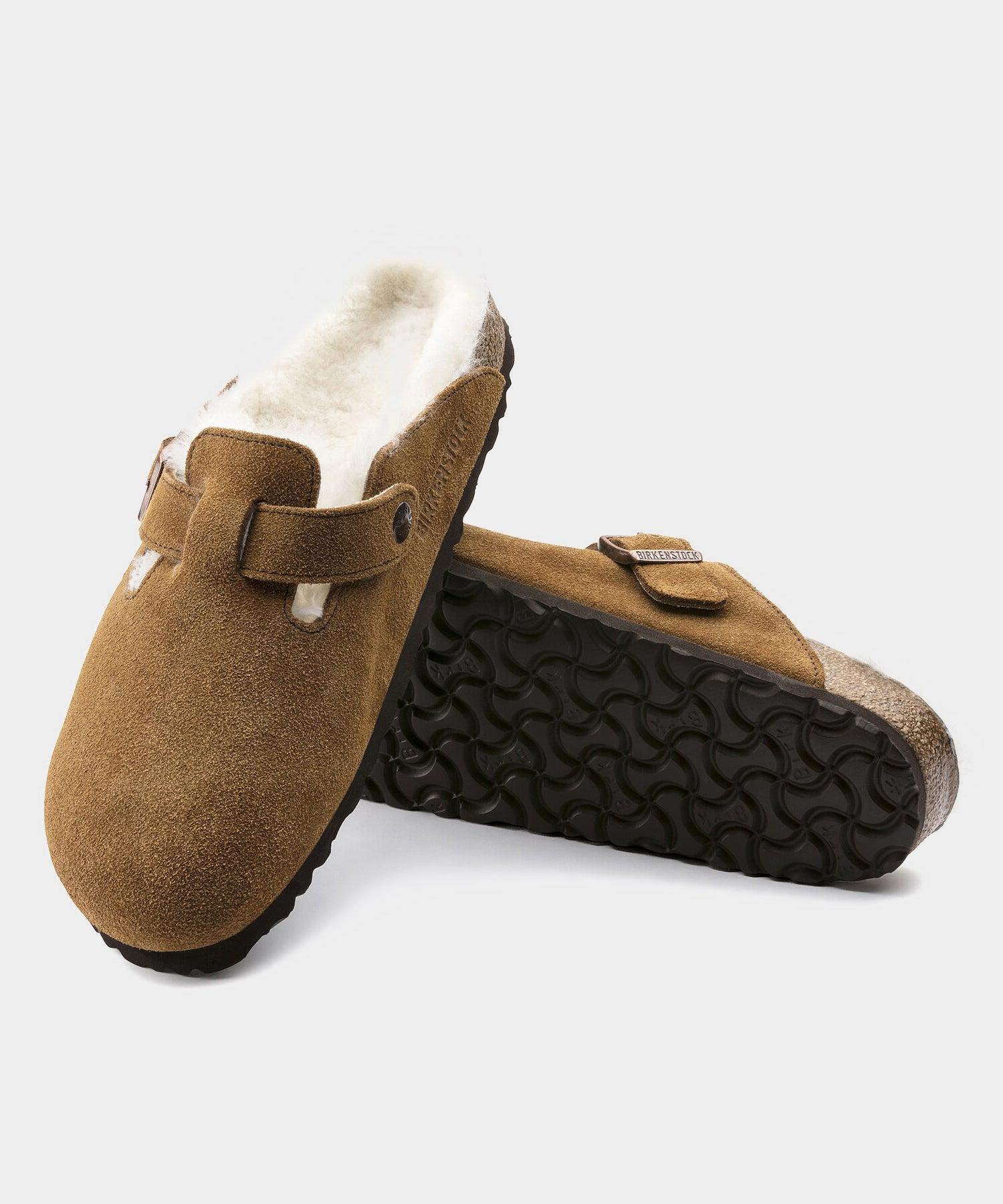 Birkenstock Boston Shearling in Mink Product Image