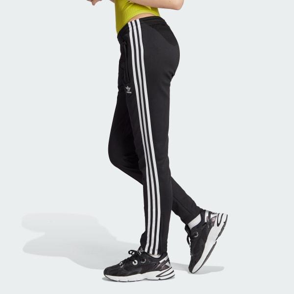 adidas Adicolor SST Track Pants Better Scarlet XL Womens Product Image