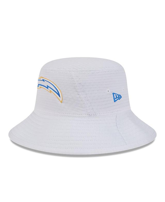 New Era Mens White Los Angeles Chargers 2024 Nfl Training Camp Stretch Bucket Hat Product Image