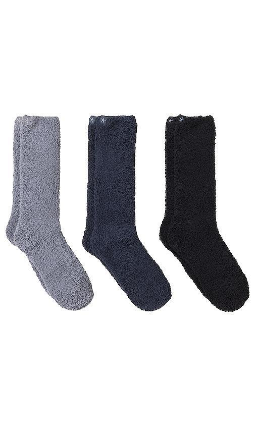 CozyChic Crew Socks 3-Pack Product Image