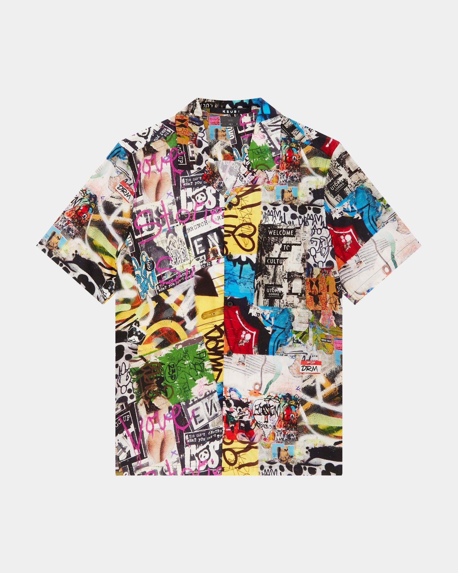 KULTURE RESORT SS SHIRT MULTI Male Product Image