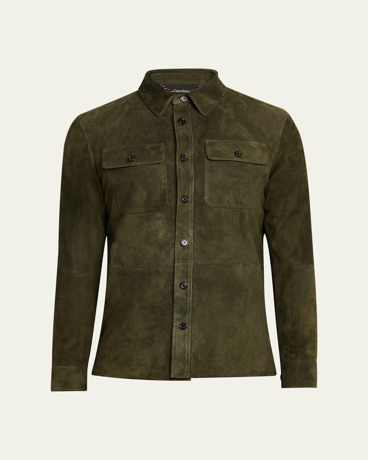 Mens Classic Suede Callowy Jacket Product Image