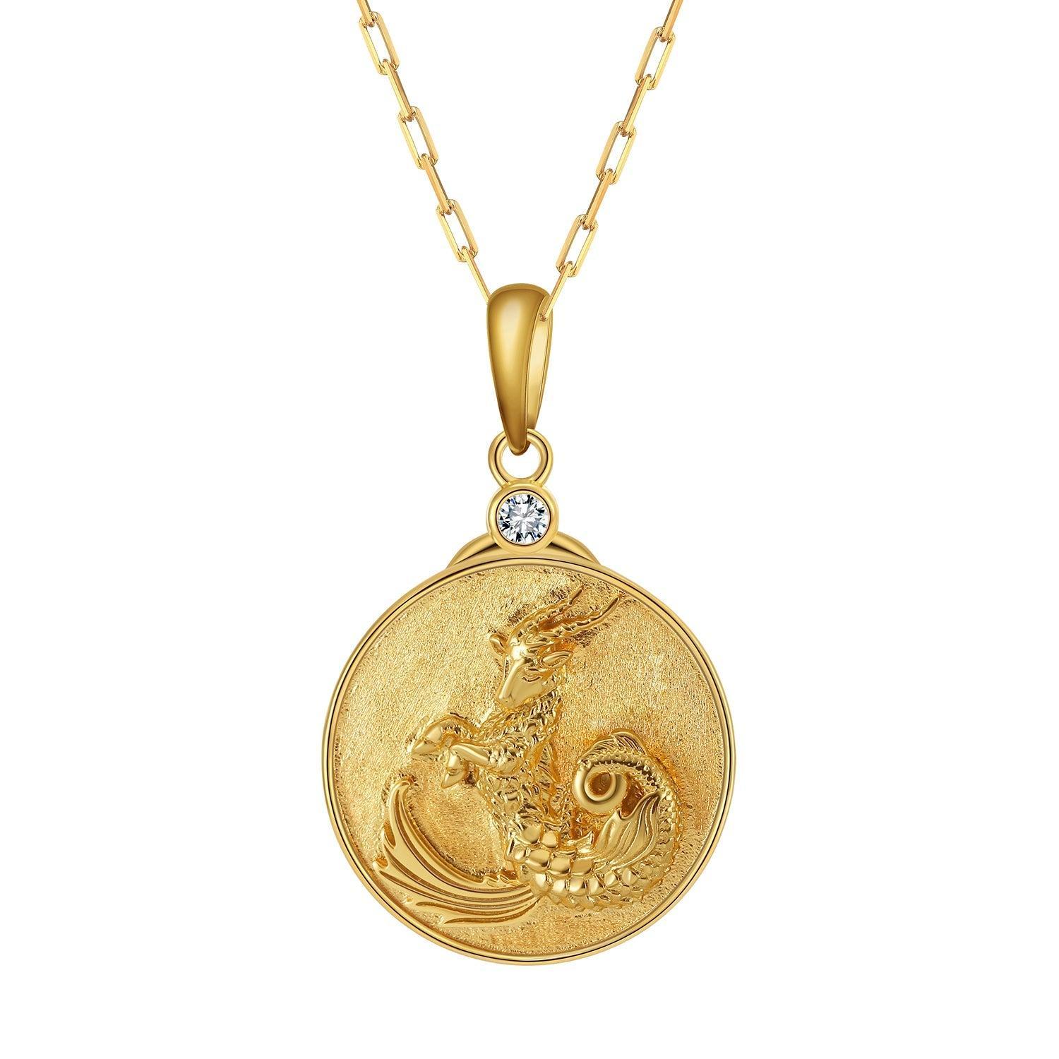 Zodiac Capricorn Necklace Female Product Image