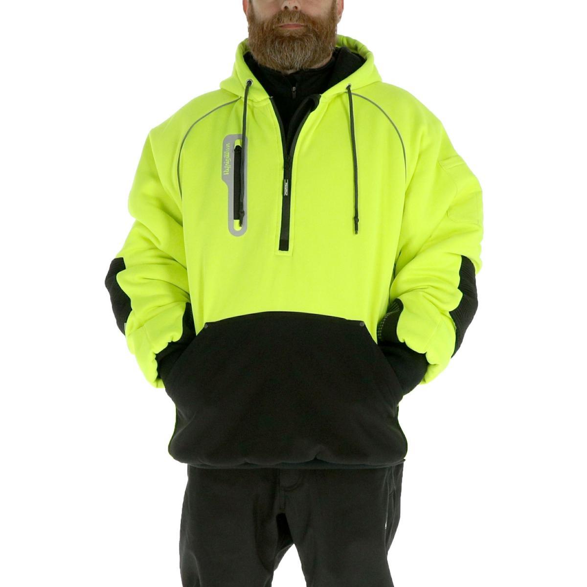 RefrigiWear Mens PolarForce Insulated Hooded Sweatshirt Product Image