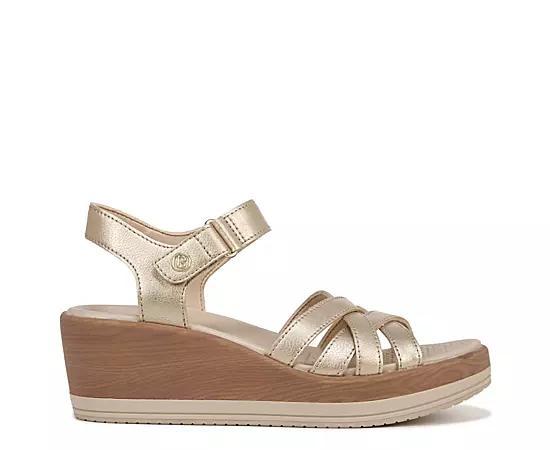 Bzees Rhythm Womens Strappy Wedge Sandals Product Image