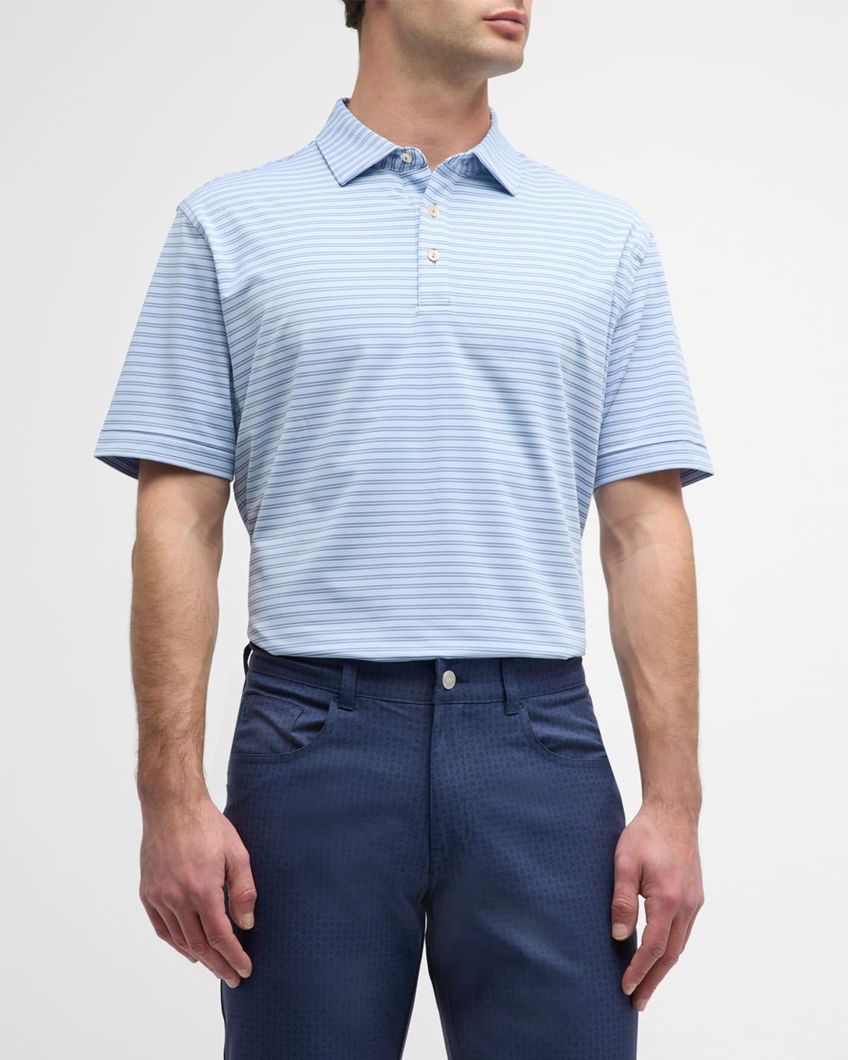 Mens Hamden Performance Jersey Polo Shirt Product Image