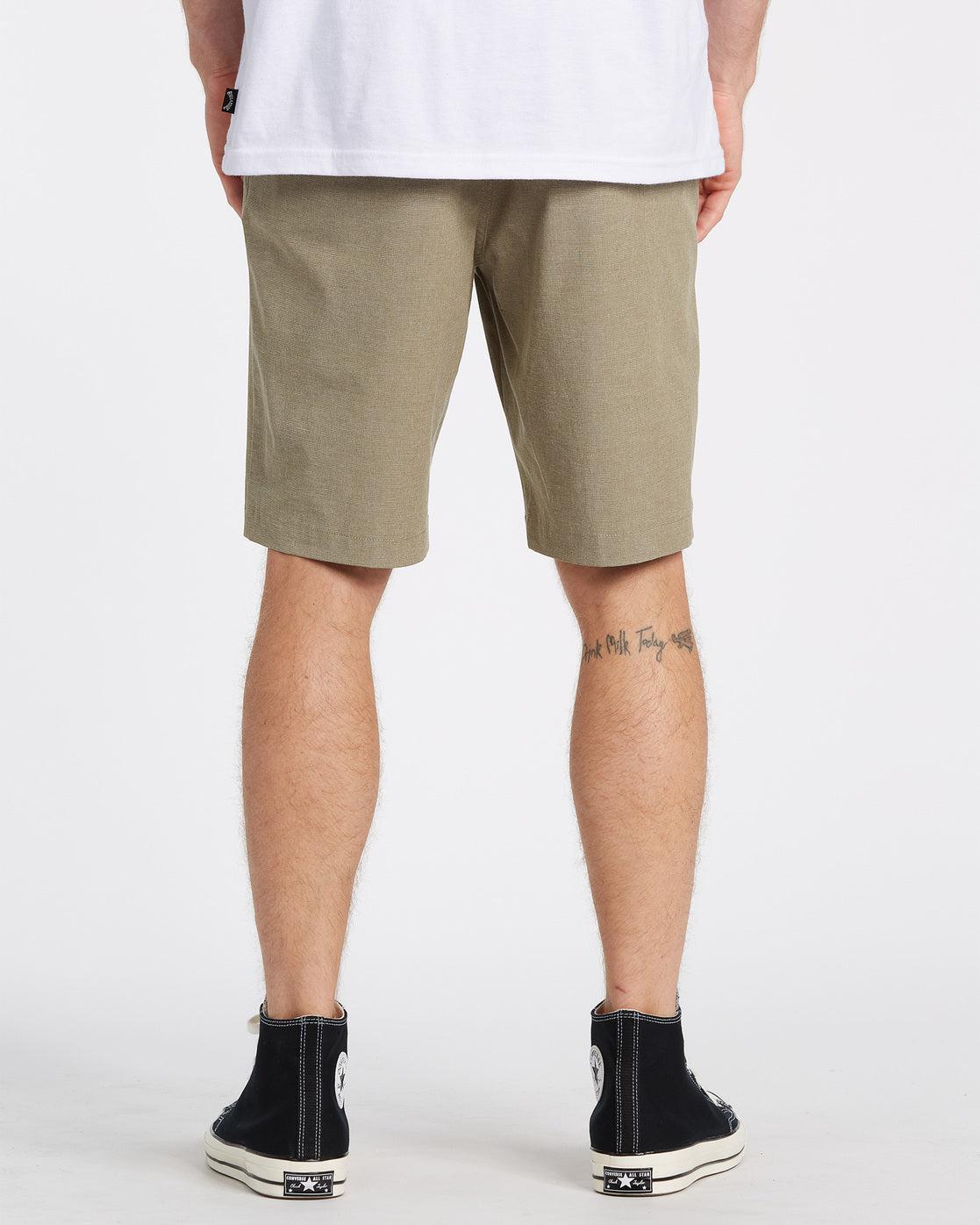 Crossfire Mid 19" Hybrid Submersible Shorts - Khaki Male Product Image