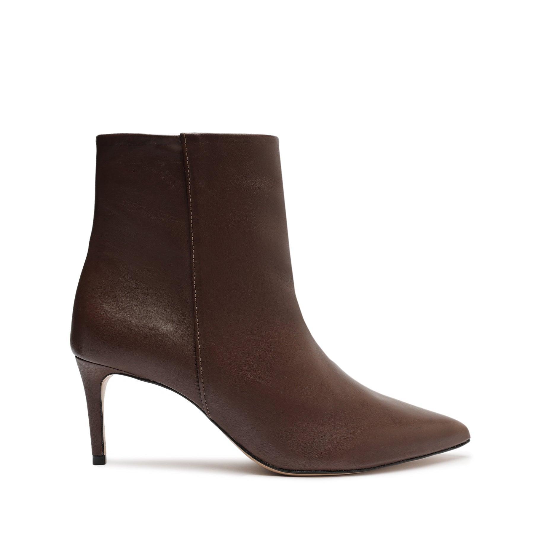 Magali Mid Leather Bootie Female Product Image