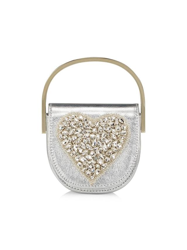 Womens Micro Love Me Beaded Top-Handle Bag Product Image