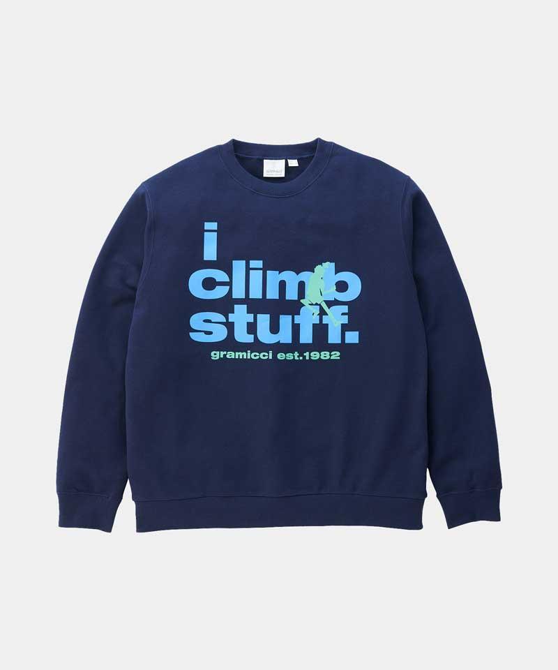 I Climb Stuff Sweatshirt Product Image