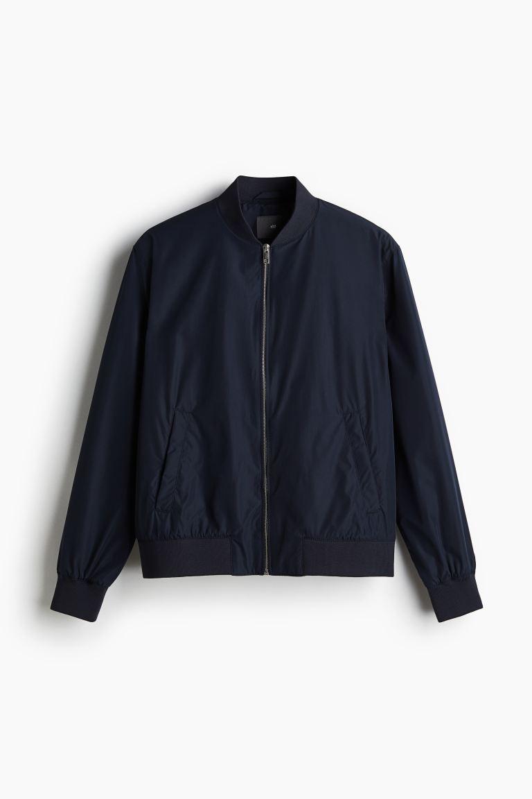 Regular Fit Bomber Jacket Product Image