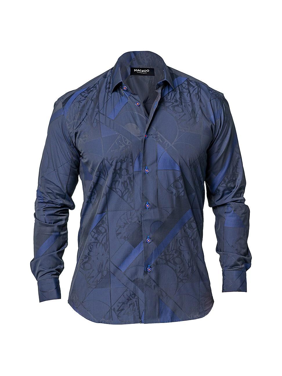 Mens Fibonacci Dark Shirt Product Image