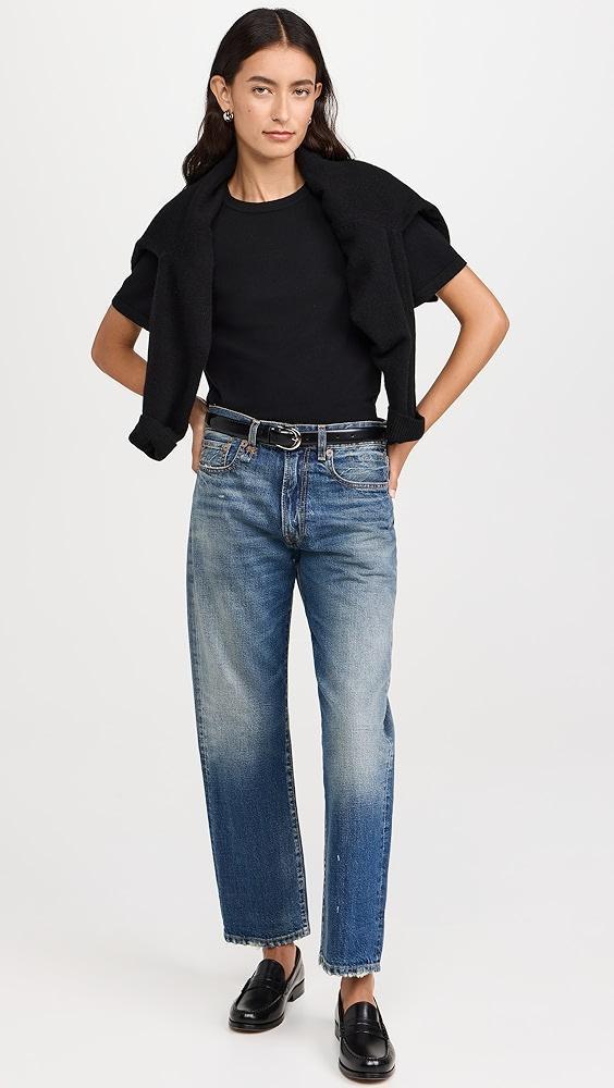 RAILS Cotton Cashmere Short Sleeve Crew Tee | Shopbop Product Image