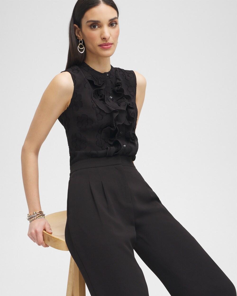 Black Label™ Ruffle Blouse Product Image