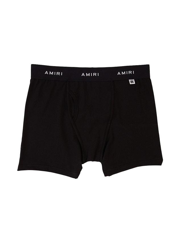 Mens Logo Stretch-Cotton Boxer Briefs Product Image