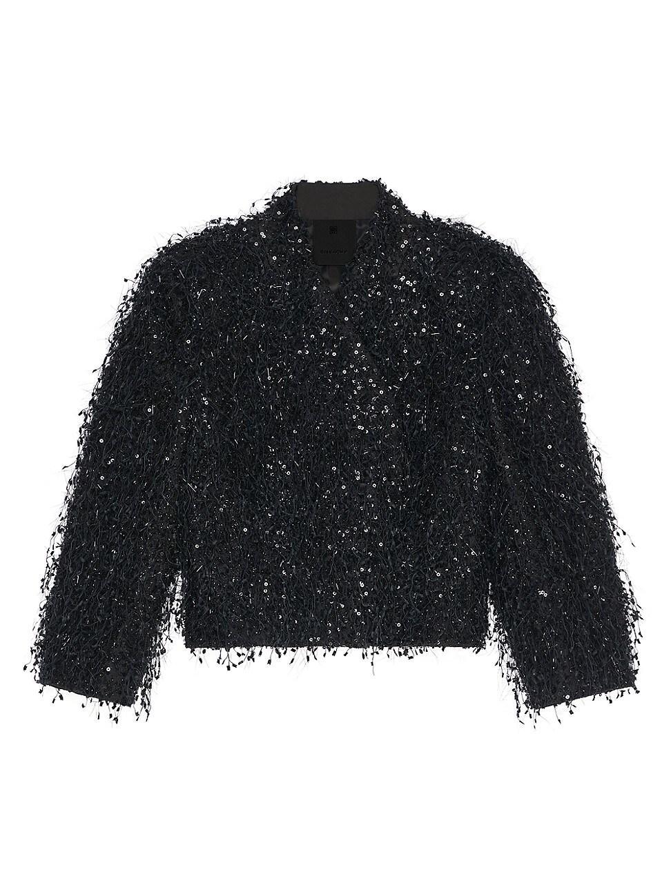 Little Sequins Short Jacket Product Image