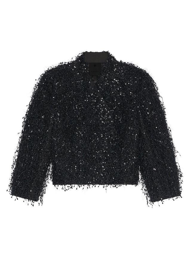 Little Sequins Short Jacket Product Image