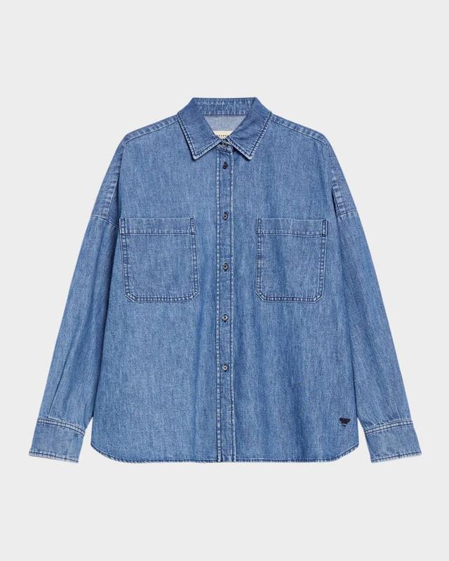 Landa Denim Button-Up Shirt Product Image