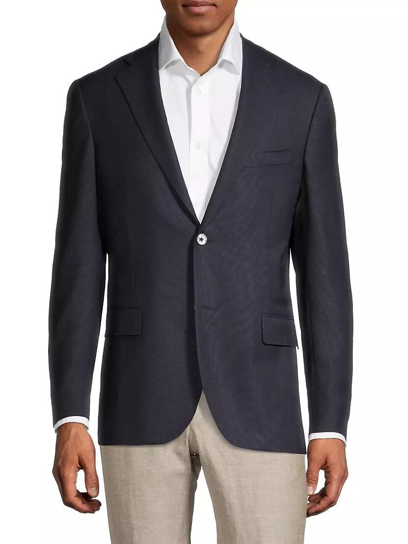 Hopsack Stretch Blazer Product Image