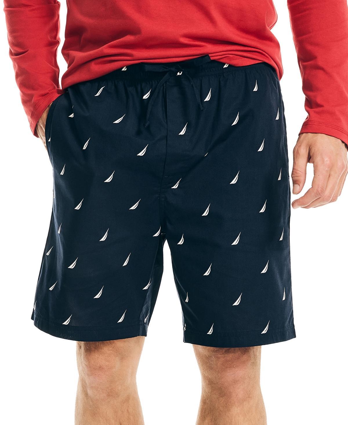 Nautica Mens Signature Pajama Shorts Product Image