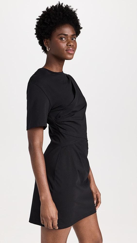 SIMKHAI Zeus Draped T-Shirt Dress | Shopbop Product Image