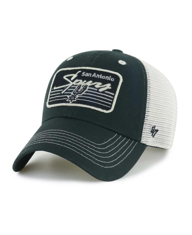 Mens 47 San Antonio Spurs Five Point Patch Clean Up Adjustable Hat Product Image