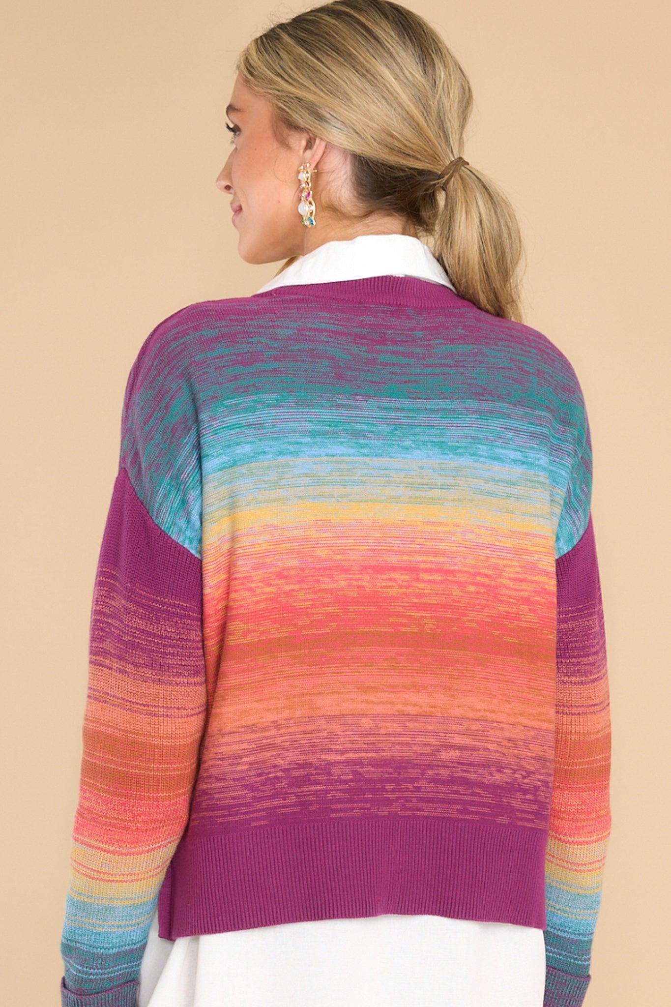 The Marybeth Colors Embroidery Sweater Product Image