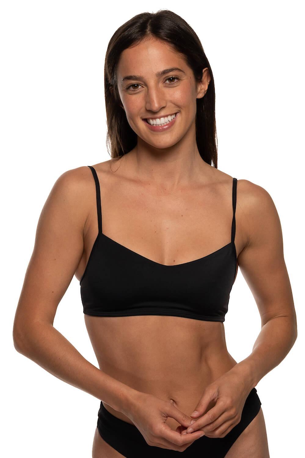 Eryn Bikini Top - Black Female Product Image