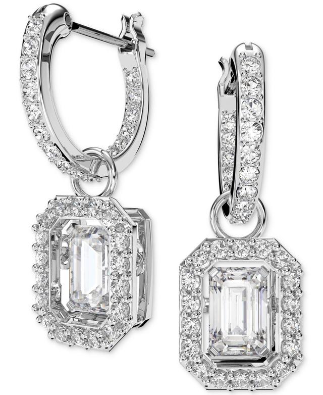 Swarovski Millenia Huggie Hoop Drop Earrings Product Image