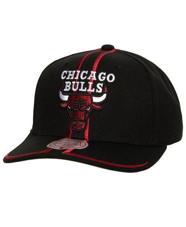 Mens Mitchell & Ness Black Chicago Bulls Hardwood Classics 1998 Nba Draft Commemorative Adjustable Hat Product Image