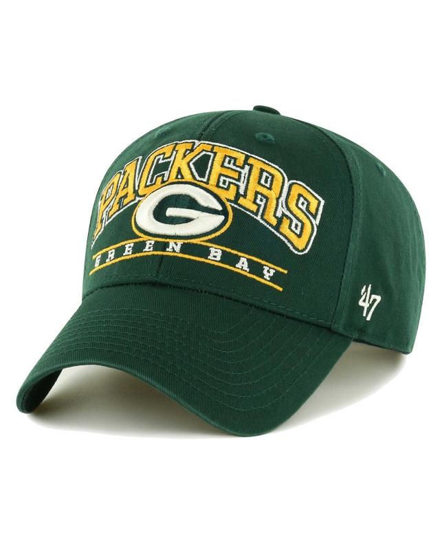 Mens 47 Brand Green Green Bay Packers Fletcher Mvp Adjustable Hat Product Image