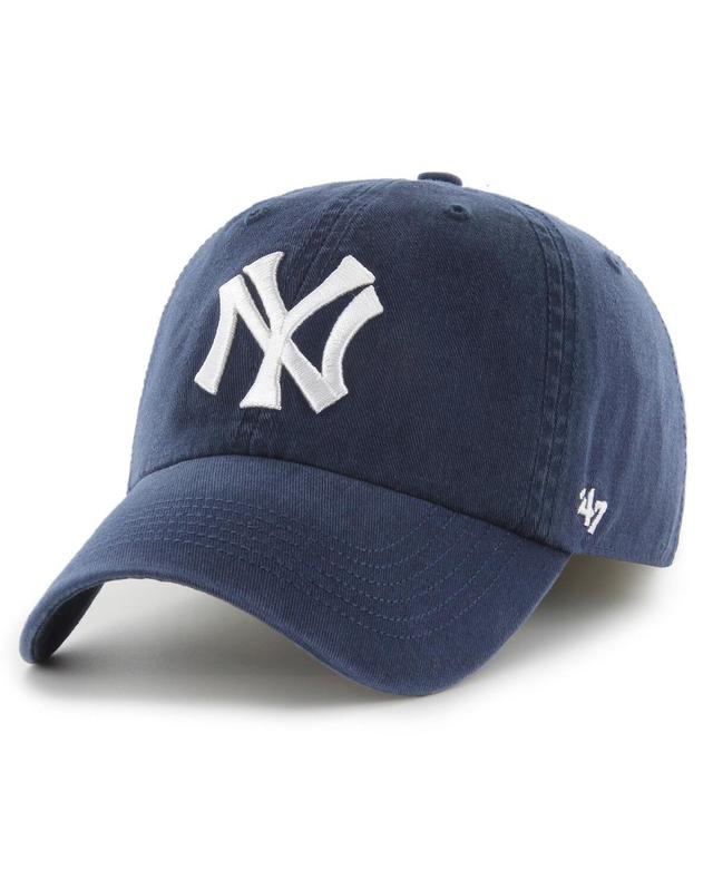 Mens 47 Brand Navy New York Yankees Cooperstown Collection Franchise Fitted Hat Product Image