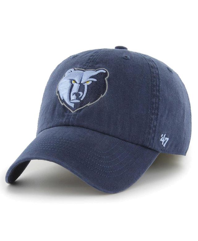 Mens 47 Brand Navy Memphis Grizzlies Classic Franchise Fitted Hat Product Image