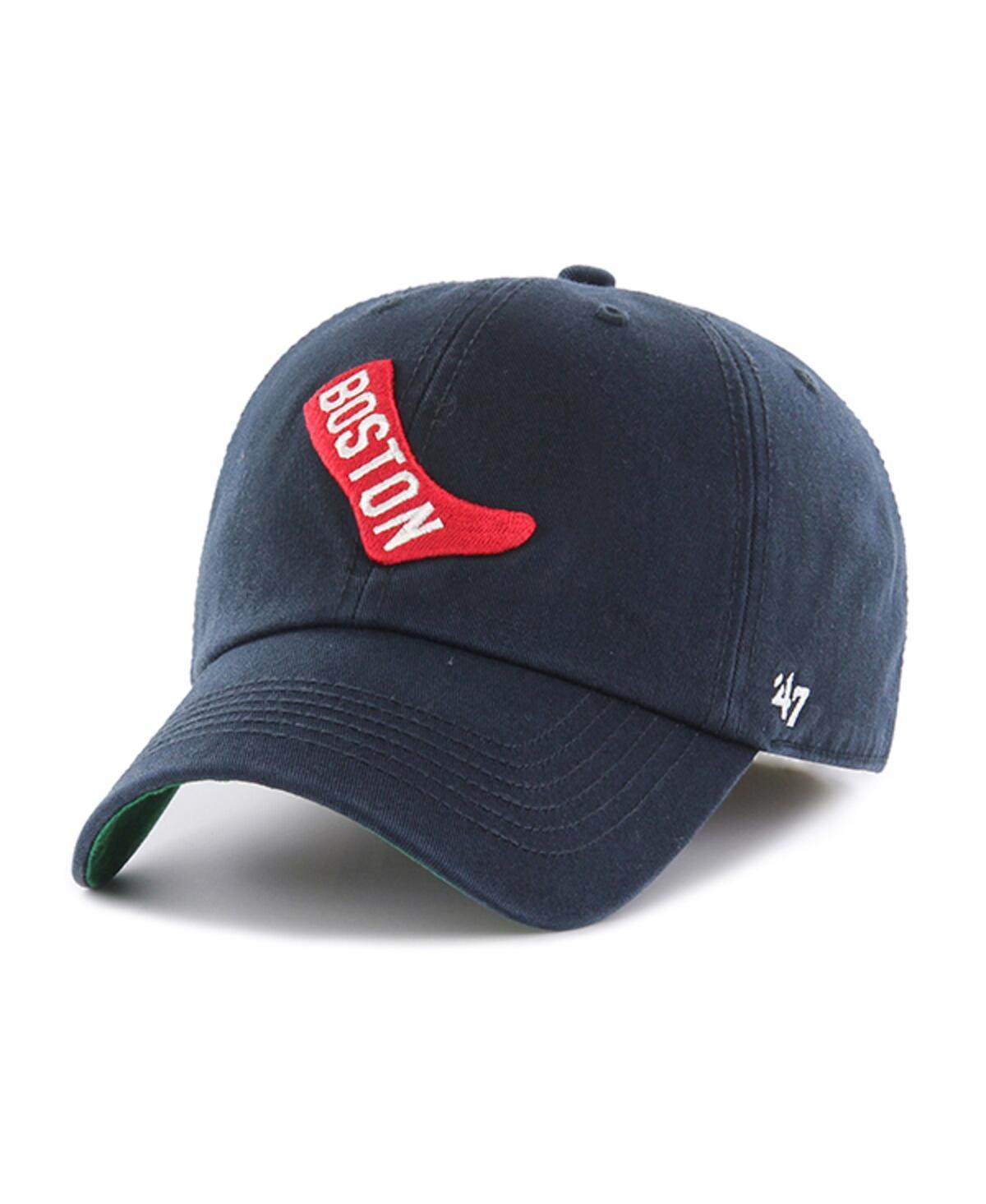 Mens 47 Boston Red Sox Cooperstown Collection Franchise Logo Fitted Hat Blue Product Image