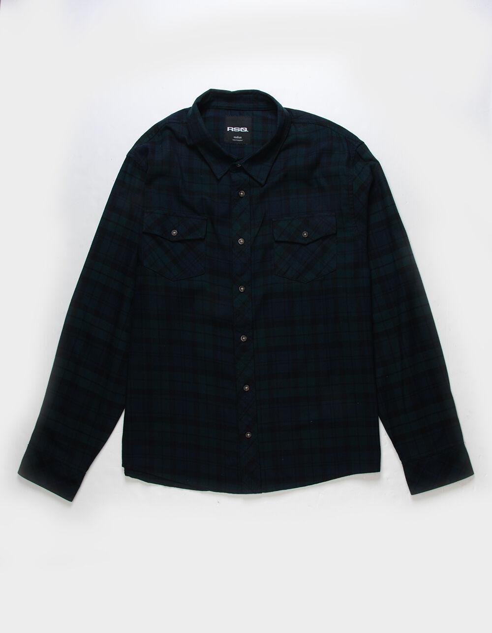 RSQ Mens Plaid Flannel Product Image