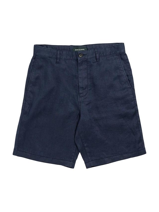 Mens Westlock Linen Shorts Product Image