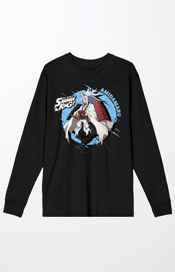 Men's Shaman King Samurai Spirit Long Sleeve T-Shirt Product Image