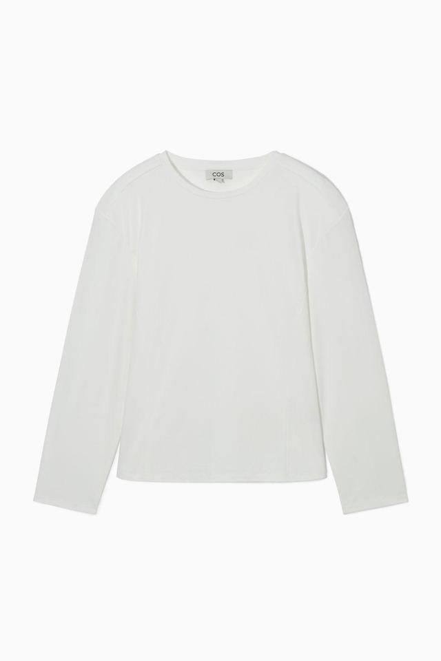 WAISTED LONG-SLEEVED TOP Product Image